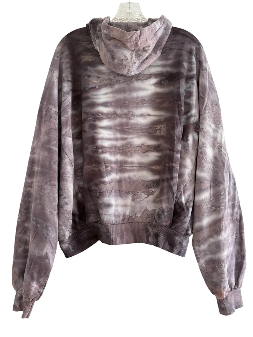 Young Fabulous & Broke Hoodie Sweatshirt Tie Dye Oversized Slouchy Casual Sz M L